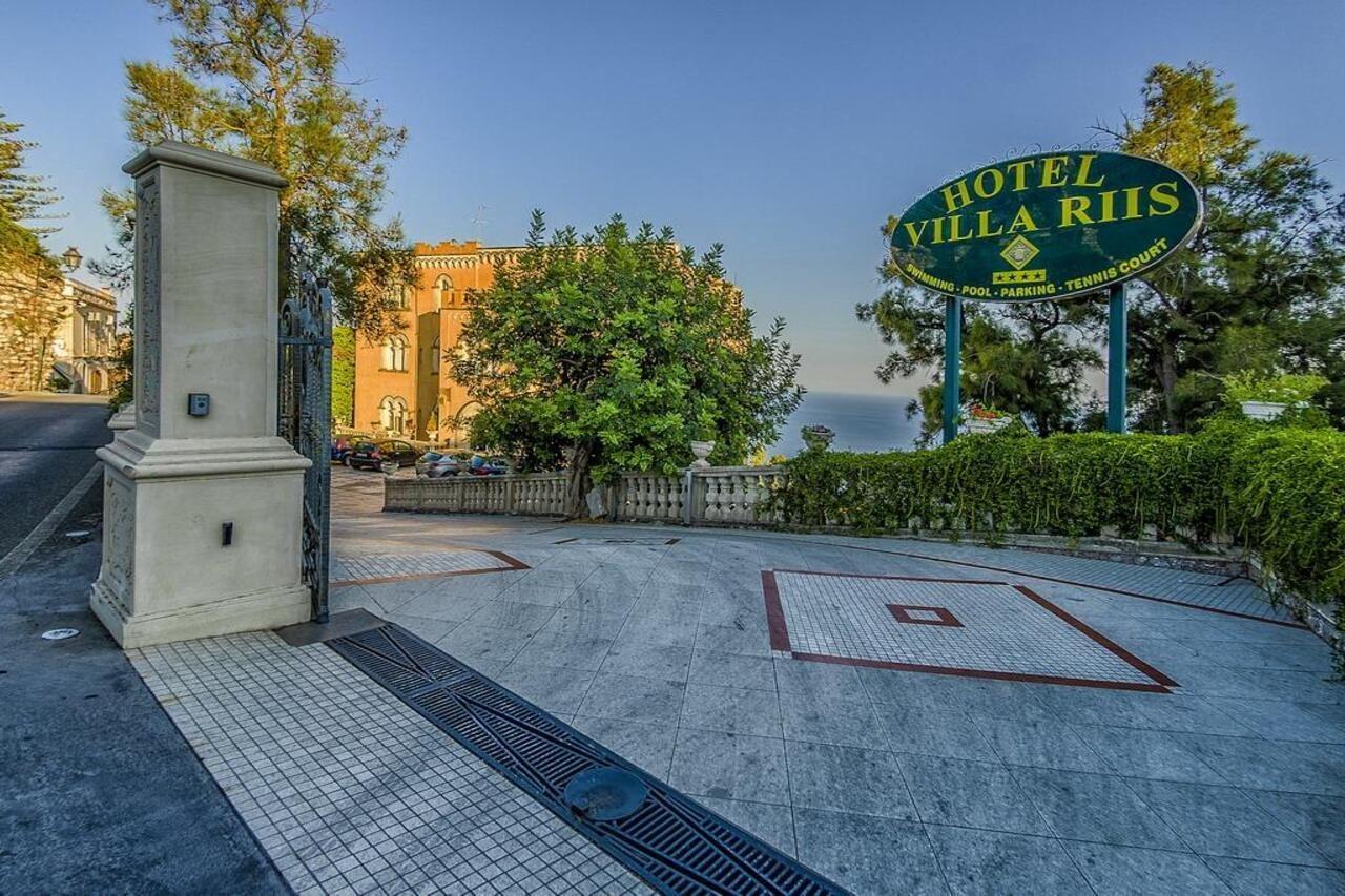 טאורמינה Hotel Villa Riis מראה חיצוני תמונה