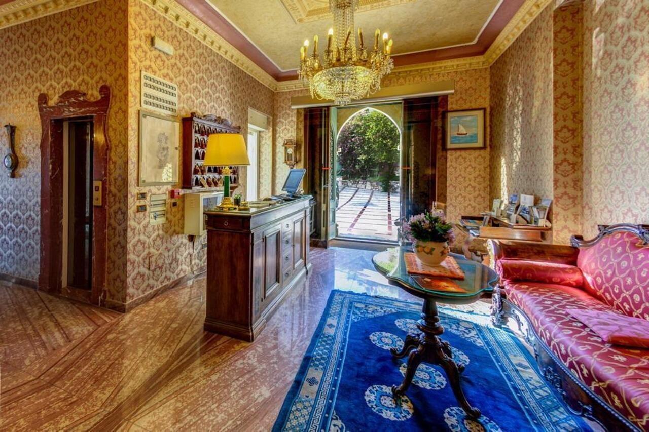 טאורמינה Hotel Villa Riis מראה חיצוני תמונה